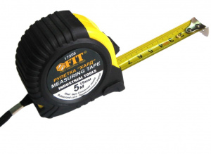 Рулетка прорез. корпус Т2 "Хард"  10 м ширина ленты 25 мм   15-1-510