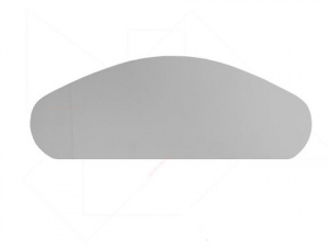 Стекло внутреннее (пластик) для шлема ASPECT 50 в упак