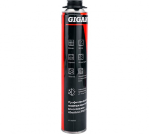 Профессиональная монтажная пена Gigant Absolute PROF 60, 750 ml GT-242412