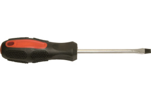 Отвертка крест Профи PH 2 6х100 мм черно-красная ручка CrV магнитный кончик 11441